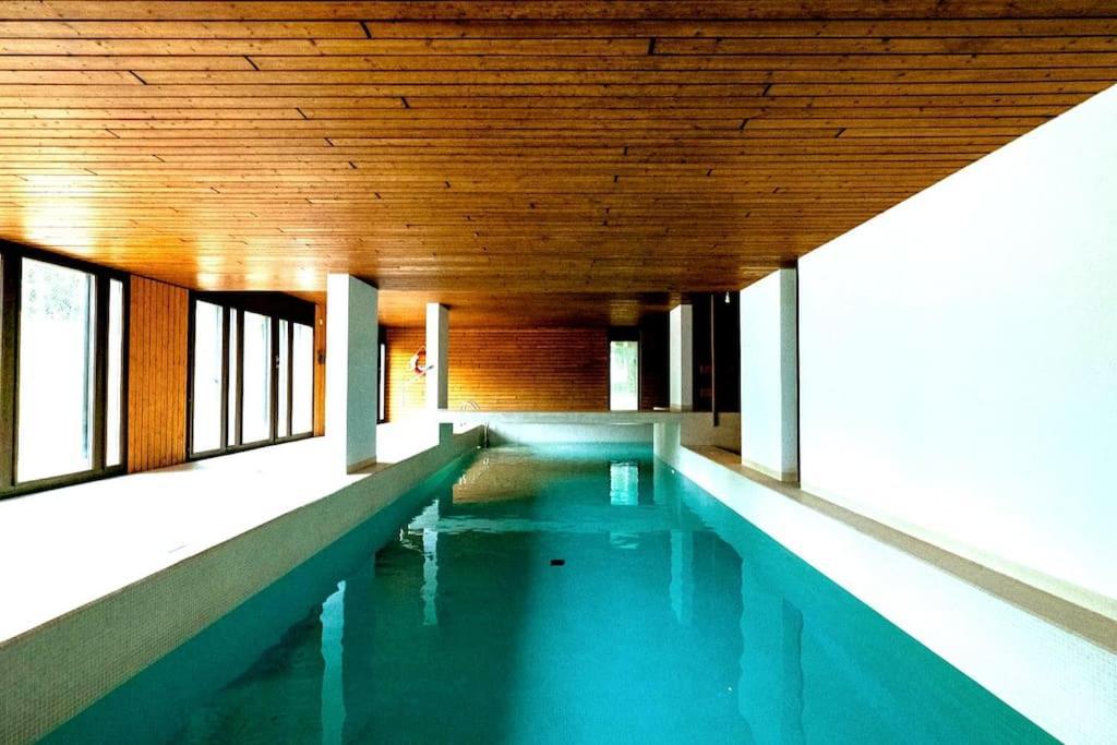 Small But Wow! Studio With Pool @ The Central Lake Crans-Montana Exterior foto